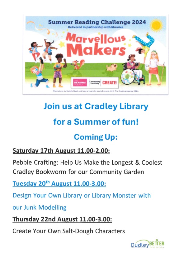 Cradley Library - Pebble Crafting